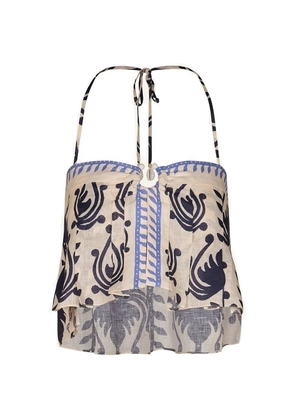 Johanna Ortiz Oceanic top - Neutrals