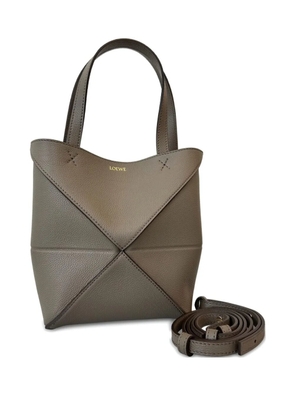 LOEWE mini Puzzle Fold cross body bag - Neutrals