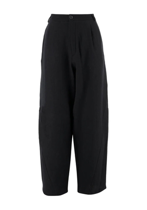 DARKPARK pleated straight trousers - Black