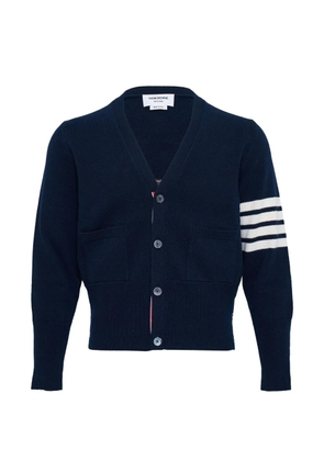 Thom Browne V-neck cardigan - Blue