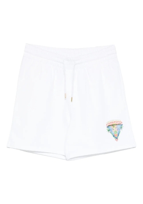 Casablanca Innocence Triangle shorts - White
