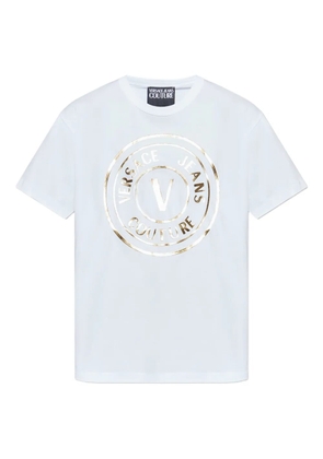 Versace Jeans Couture logo-plaque T-shirt - White