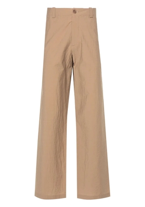 A.P.C. creased tapered trousers - Neutrals