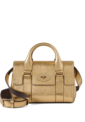 Mulberry mini Bayswater tote bag - Gold
