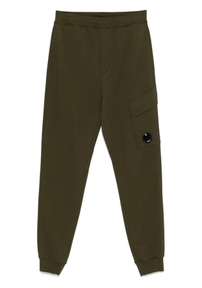 C.P. Company Lens-detail cargo track pants - Green