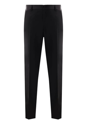 Dolce & Gabbana pressed-crease tailored-cut trousers - Black