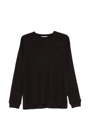 Studio Nicholson Simmons long-sleeved topstitch T-shirt - Black
