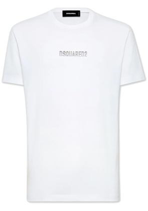 DSQUARED2 logo-print T-shirt - White
