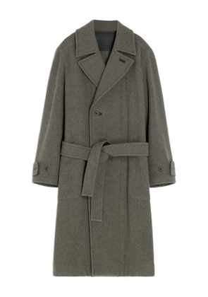 LEMAIRE belted coat - Green