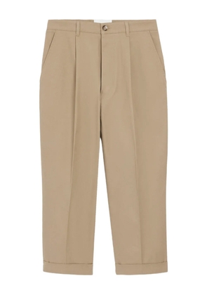 AMI Paris pressed-crease trousers - Neutrals