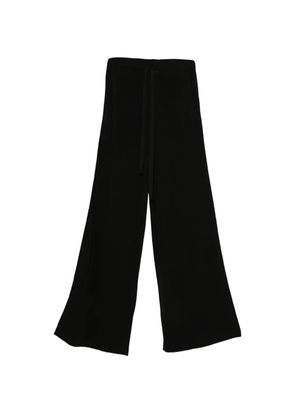 P.A.R.O.S.H. drawstring-fastening palazzo pants - Black