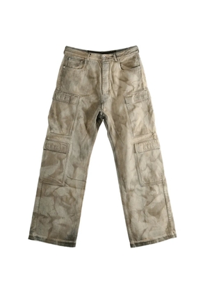 Rick Owens DRKSHDW cargo-pocket jeans - Neutrals