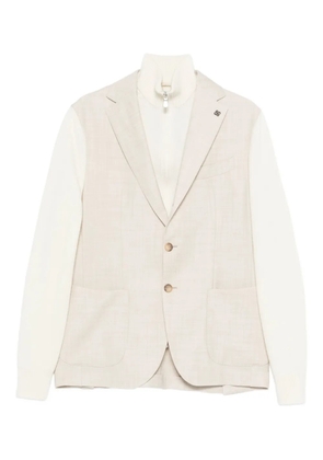 Gran Sasso pocket button blazer - Neutrals