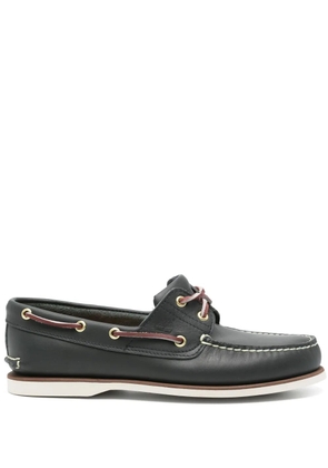Timberland leather boat shoes - Blue