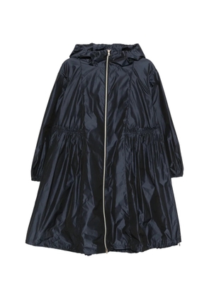 Herno zip-up hooded parka - Blue