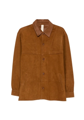 Sunflower panelled shirt - Brown