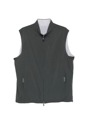 Corneliani zip-up sleeveless gilet - Grey
