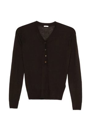 JOSEPH Gillies V-neck sweater - Brown