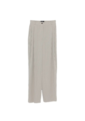 Emporio Armani striped trousers - Neutrals