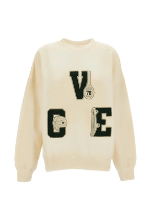 Golden Goose patch-appliqués sweater - Neutrals