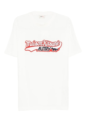 Maison Kitsuné logo-print t-shirt - White