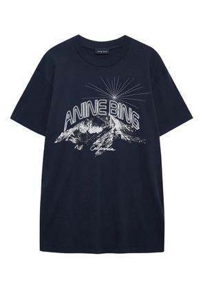 ANINE BING The walker crew-neck T-shirt - Blue