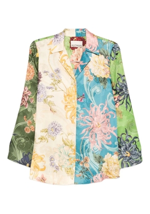 ALEMAIS Avery Spliced shirt - Green