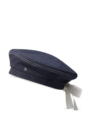 Maison Michel New Billy stitched hat - Blue