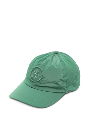 Stone Island logo-embroidered baseball cap - Green