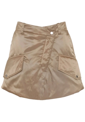 JW Anderson Mini Gonna Cargo con Design Imbottito - Neutrals