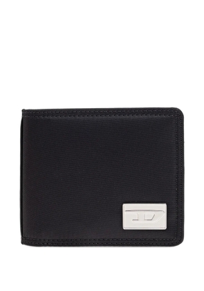 Diesel metal plaque wallet - Black