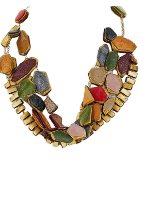 GFW handmade geometrical-shapes necklace - Gold