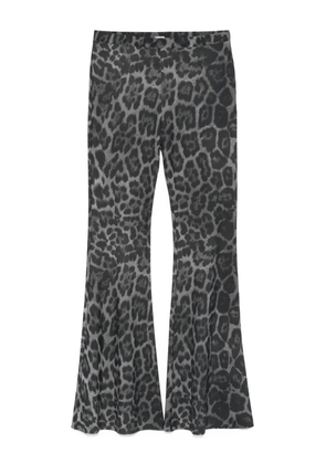 Stella McCartney leopard-print trousers - Grey