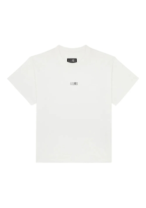 MM6 Maison Margiela round-neck graphic logo T-Shirt - White