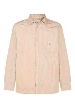 Carhartt WIP striped-pattern long-sleeve shirt jacket - Neutrals