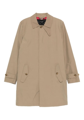 Baracuta button-fastening flap-pockets trench coat - Neutrals