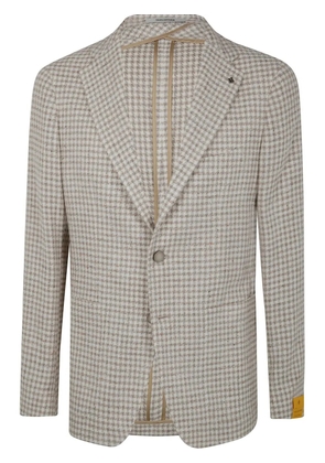 Tagliatore checked blazer - Neutrals