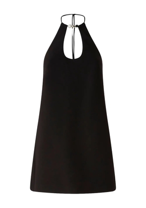 PINKO halter-neck tie-fastening cocktail dress - Black
