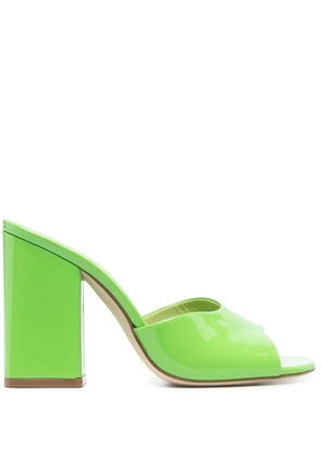 Paris Texas Anja open-toe 105mm sandals - Green