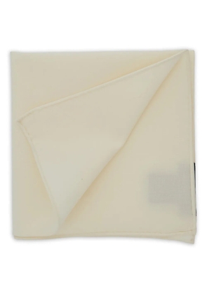 Emporio Armani logo-patch handkerchief - Neutrals