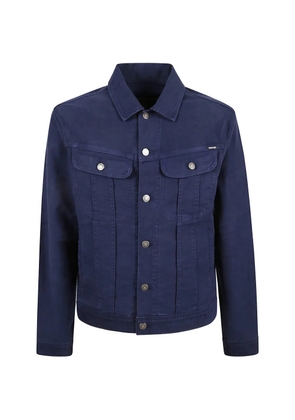 TOM FORD buttoned denim jacket - Blue