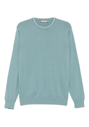 Canali knitted T-shirt - Blue