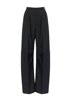 MM6 Maison Margiela frayed tailored trousers - Black