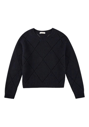 Zanone diamond-pattern sweater - Blue