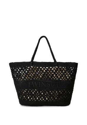TWINSET Bohemienne tote bag - Black