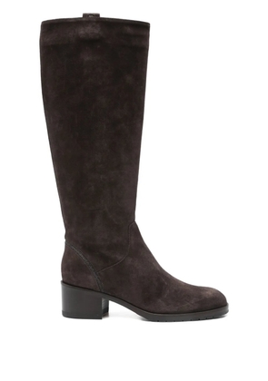 Doucal's 50mm leather knee-high boots - Brown