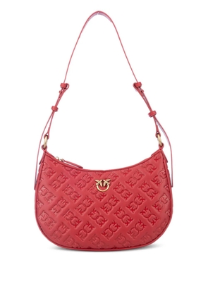 PINKO monogram-pattern shoulder bag - Red