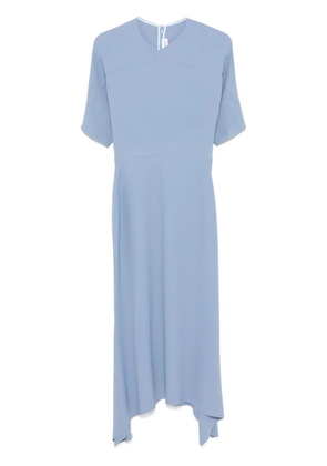 Victoria Beckham Folded midi dress - Blue
