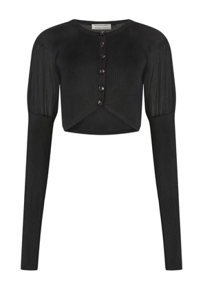Renaissance Renaissance ribbed cardigan - Black