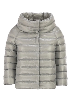Herno Sofia padded funnel-neck jacket - Grey